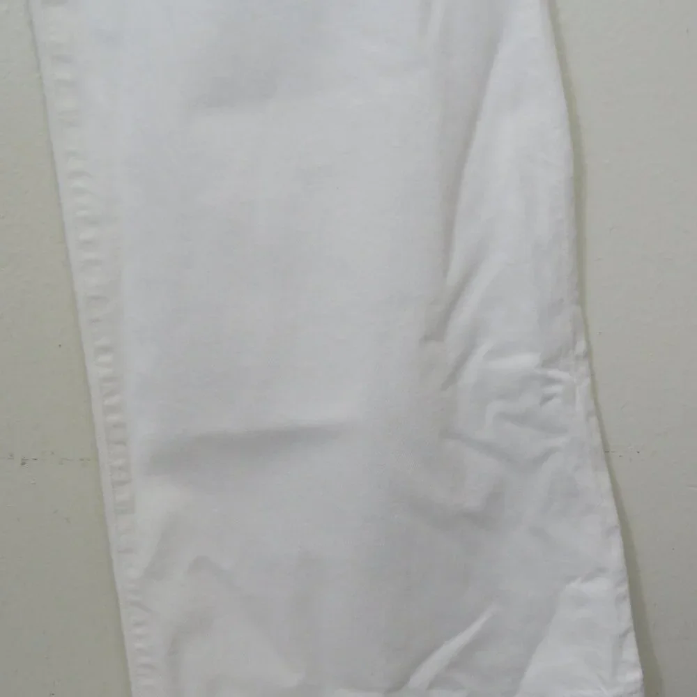 Agolde White Wide-Leg Flare Jeans - Picture 6 of 9